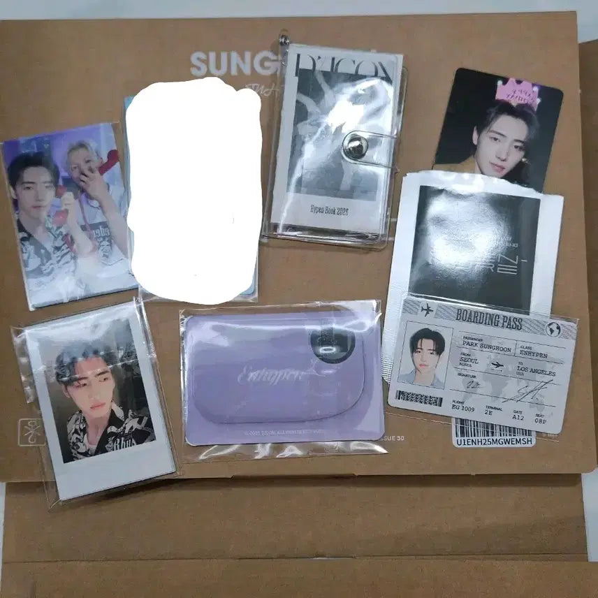 [BUNJANG] Enhypen Sunghoon Dicon Unsealed Full Set / 엔하이픈 성훈 디아이콘 개봉 풀셋 양도