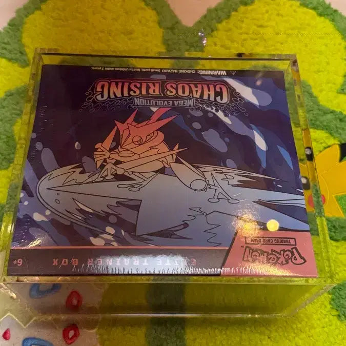 [BUNJANG] Pokemon Cards Chaos Rising Elite Trainer Box with Acrylic Case / 포켓몬 카드 카오스라이징 ETB + 아크릴케이스 포함