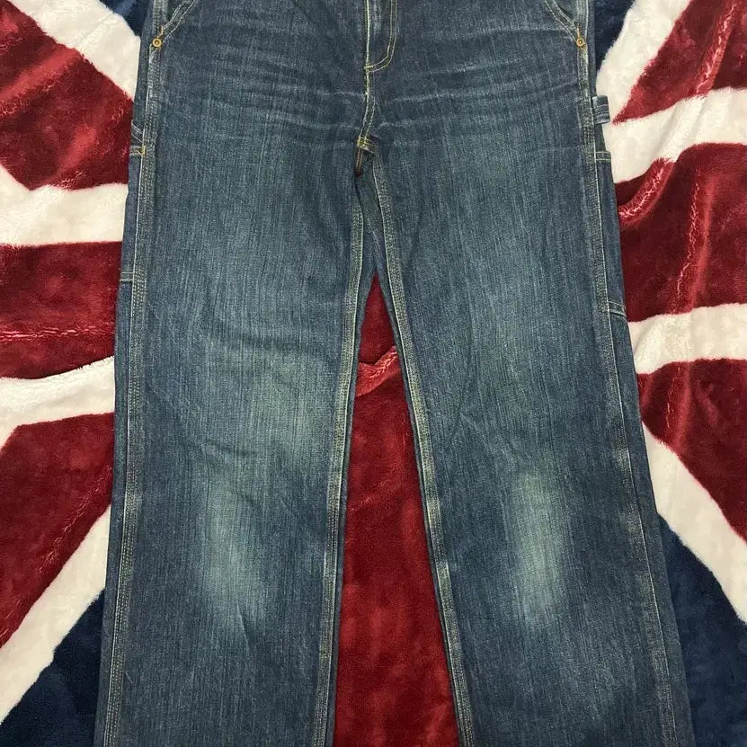 [BUNJANG] Carhartt Single Knee Carpenter Pants Blue Size 26 Waist / 칼하트 싱글 니 카펜터 팬츠 26허리 정품
