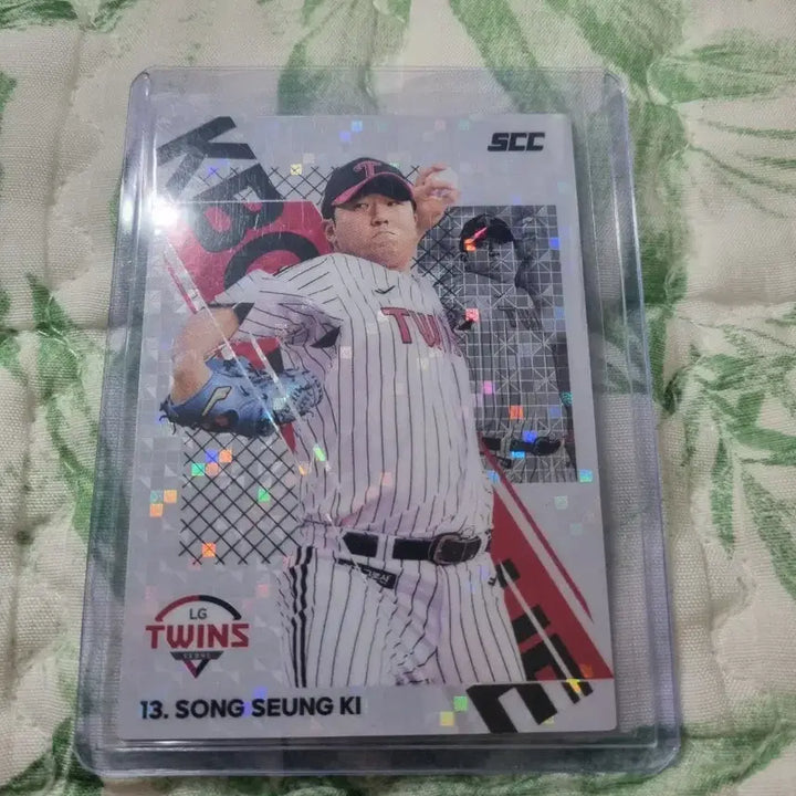 [BUNJANG] KCCF SCC LG Twins Song Seung-gi Sporty Card / {24한정}KCCF SCC LG 트윈스 송승기 스포티카드