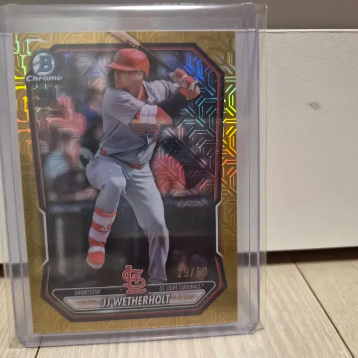 [BUNJANG] Topps Bowman Chrome JJ Wetherholt Autograph Rookie Card 