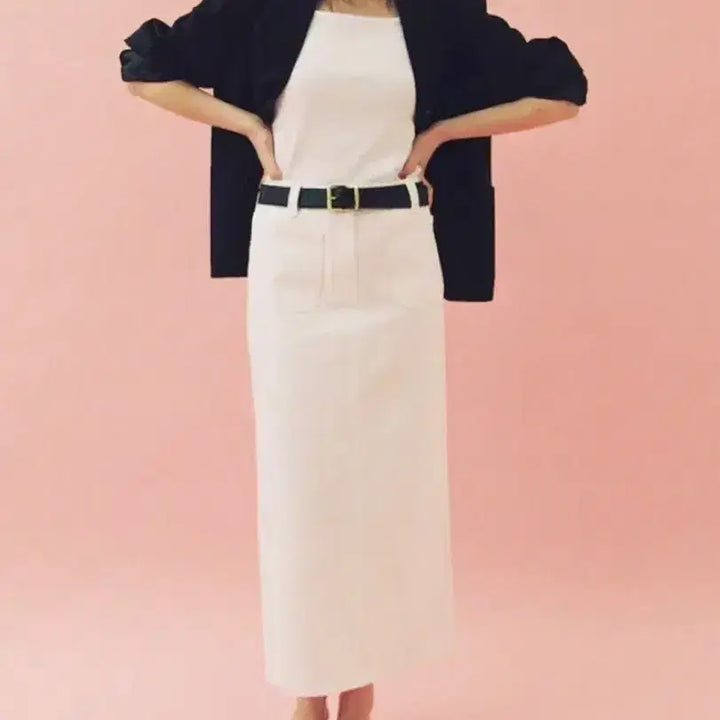 [BUNJANG] theaperture White Denim Skirt Small Size / theaperture 디애퍼처 화이트 데님 스커트 스몰 사이즈