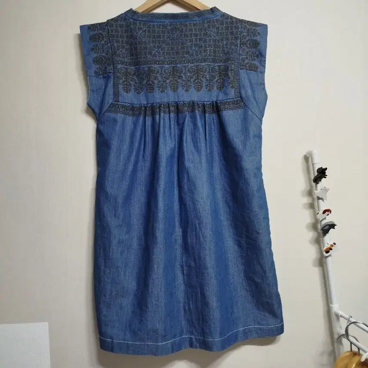 [BUNJANG] Denim Mini Dress / 데님 미니 원피스