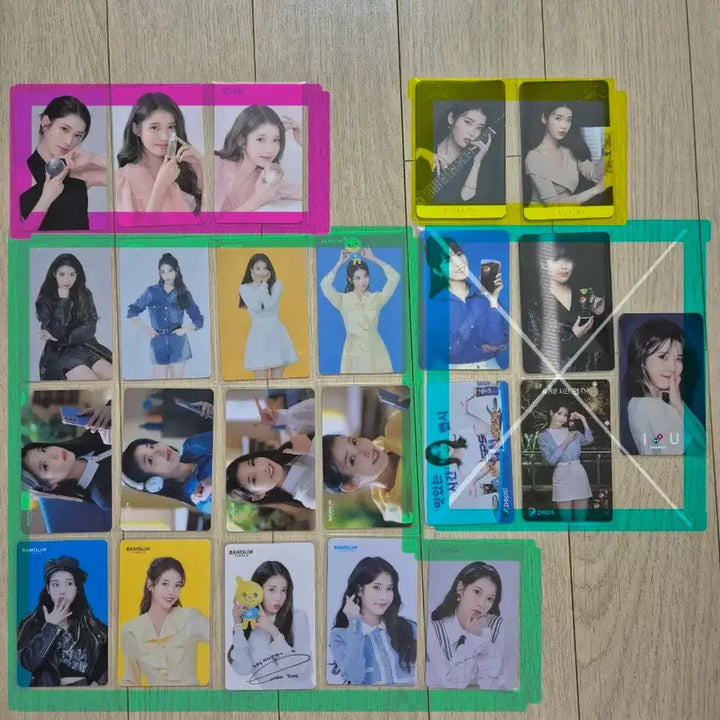 [BUNJANG] IU CNP J.ESTINA Pepsi Domino Photocard Bundle / 아이유 차앤박 CNP 제이에스티나 반올림 펩시 도미노 포카