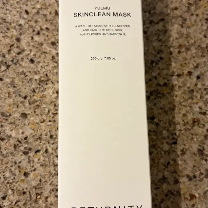[BUNJANG] Eternity Yulmu Skin Clean Pack / [새상품] 리터니티 율무 스킨클린 팩