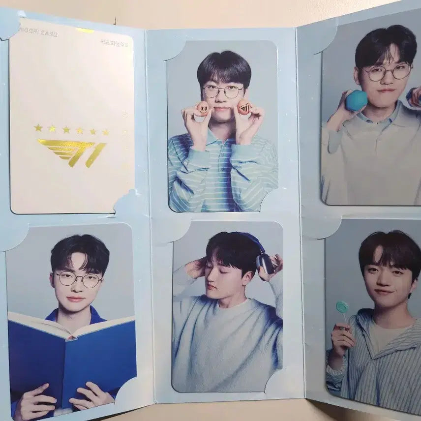 [BUNJANG] T1 Faker We Bank Photocard Set / T1 티원 우리은행 포토카드+소장용카드 세트