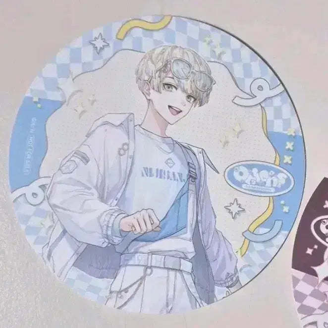 [BUNJANG] Nijisanji Oriens Hibachi Mana Animate Exclusive Coaster / 니지산지 오리엔스 히바치마나 애니메이트 특전 코스터