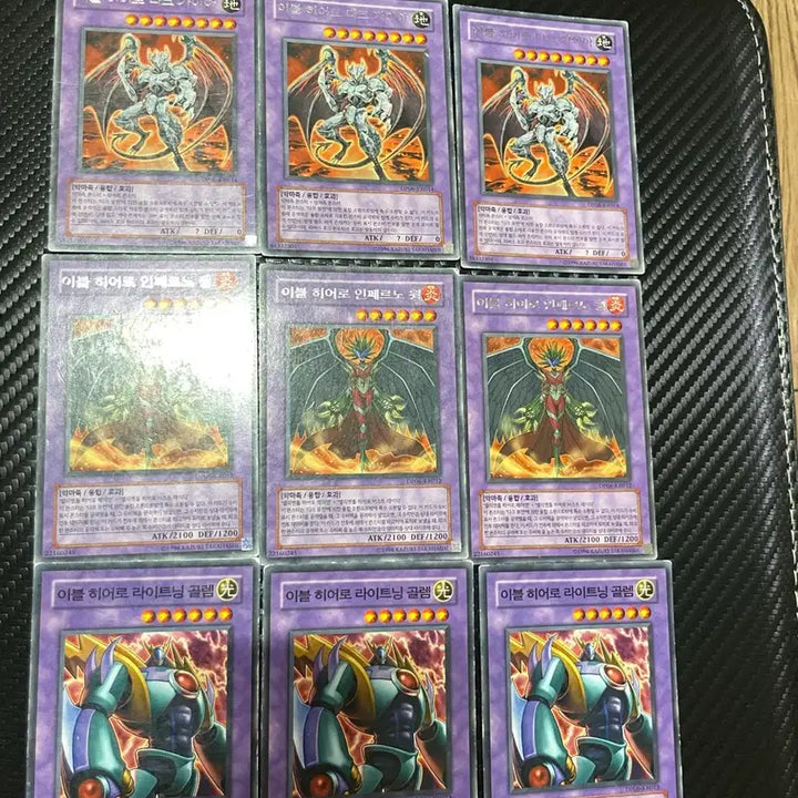[BUNJANG] Yu-Gi-Oh! Evil HERO Card Bundle / 유희왕 이블 히어로 소스 마리셔스 데블 / 다크 가이아 /헬스나이퍼 등