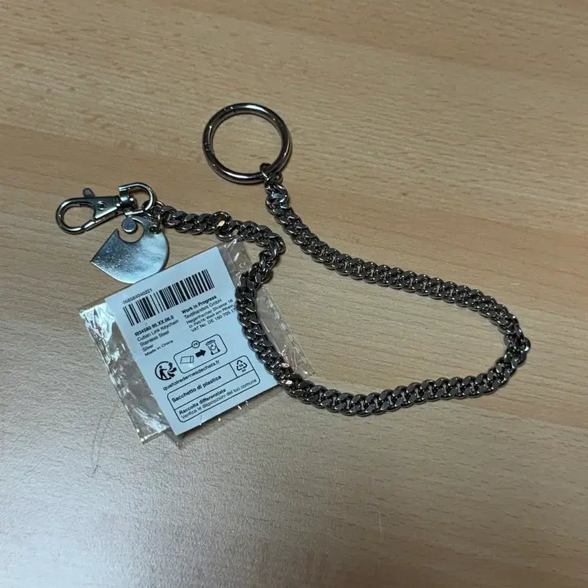 [BUNJANG] Carhartt WIP Cuban Link Keychain Stainless Steel / 칼하트 wip 쿠반 링크 키체인