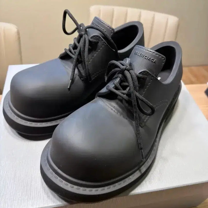 [BUNJANG] Balenciaga Steroid Derby Shoes Black / [정품]발렌시아가 스테로이드 더비 44 블랙