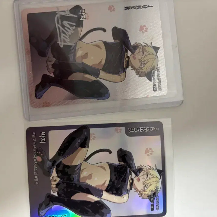 [BUNJANG] SHOULDER PICK Ji-sung Park SSR Autographed Card R Joker / 숄더픽 박지작가 ssr 친필싸인카드 박지 R 조커 카드