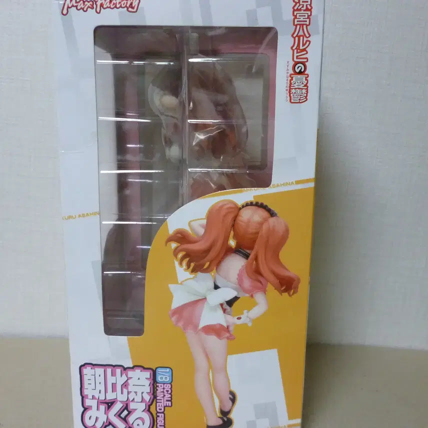 [BUNJANG] Max Factory Asahina Mikuru Maid Outfit Figure (The Melancholy of Haruhi Suzumiya) / 미개봉 새제품 하루히의 우울 아사히나 미쿠루 메이드복 피규어
