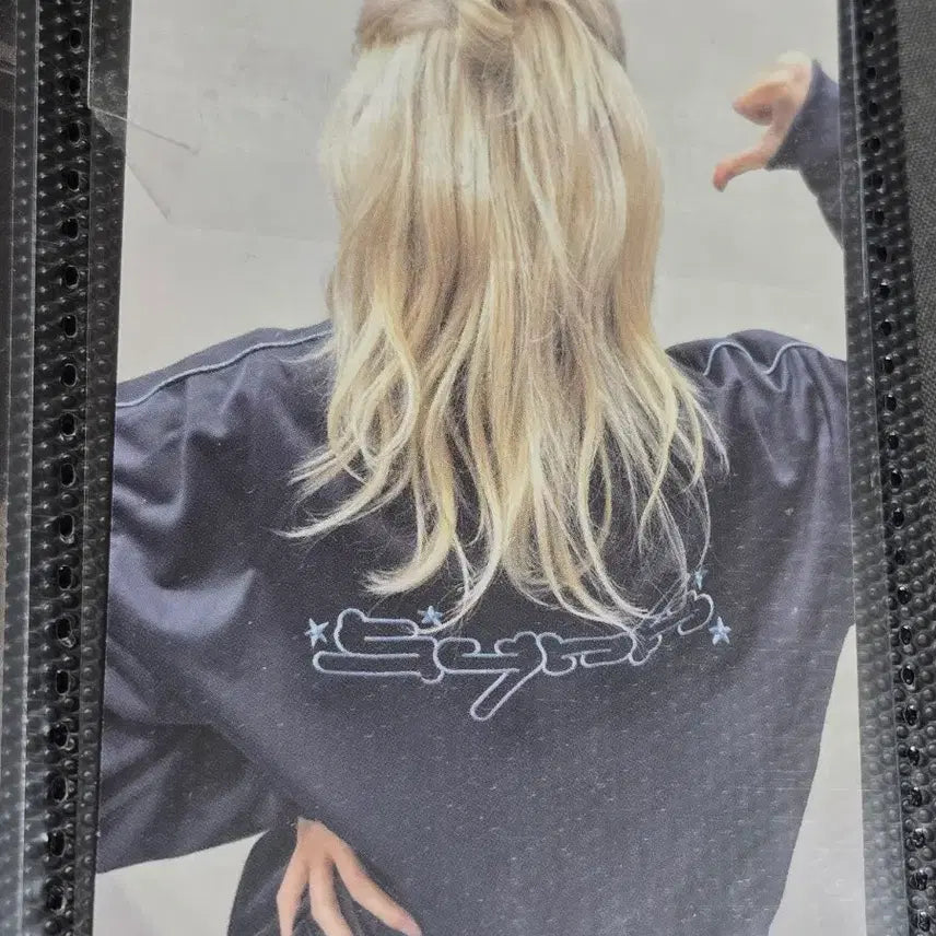 [BUNJANG] Aespa Winter Parallel Line Jersey Photocard / 윈터 패럴라인 져지 포카