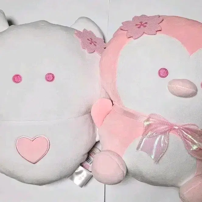 [BUNJANG] Tsuburana Hitomi Cherry Blossom Marine Life Medium Plush Doll Bundle / 츠부라나 히토미 벚꽃 해양생물 중형 인형 누이 일괄판매