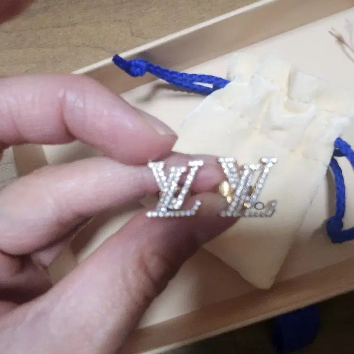 [BUNJANG] Louis Vuitton LV Iconic Earrings / 루이비통 LV 아이코닉 귀걸이