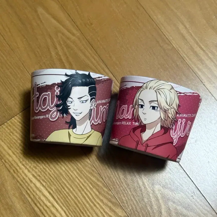 [BUNJANG] Tokyo Revengers Mikey &amp; Kokonoi Hajime Cup Holder (Animate Japan) / 도리벤 도쿄리벤저스 코코 하지메 컵홀더 일본 애니메이트