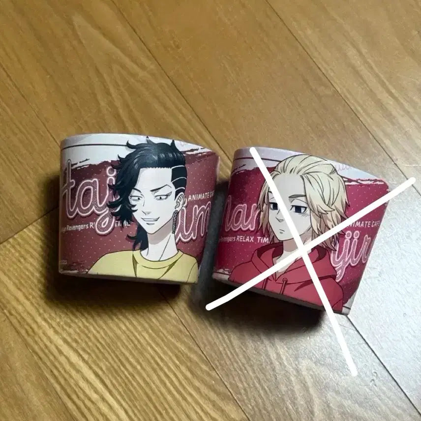[BUNJANG] Tokyo Revengers Mikey &amp; Kokonoi Hajime Cup Holder (Animate Japan) / 도리벤 도쿄리벤저스 코코 하지메 컵홀더 일본 애니메이트