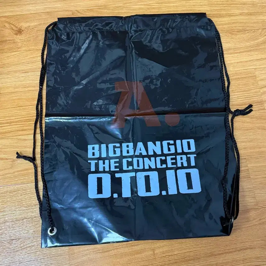 [BUNJANG] BIGBANG 10th Anniversary Concert Vinyl Bag / 빅뱅 10주년 콘서트 비닐 가방