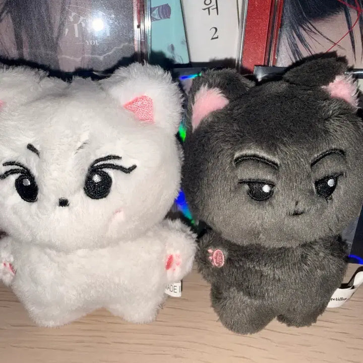 [BUNJANG] ENHYPEN Jungwon Jay "Yangkomi" &amp; "Miguknyang" Plush Dolls Set / 엔하이픈 정원 제이 인형 양꼬미 미국냥 양도