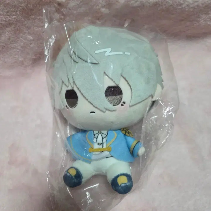 [BUNJANG] Blue Lock Lawson Collaboration Mochi Doll Plush + Can Badge Nagi / 블루록 로손 콜라보 모찌도루 인형 + 캔뱃지 나기