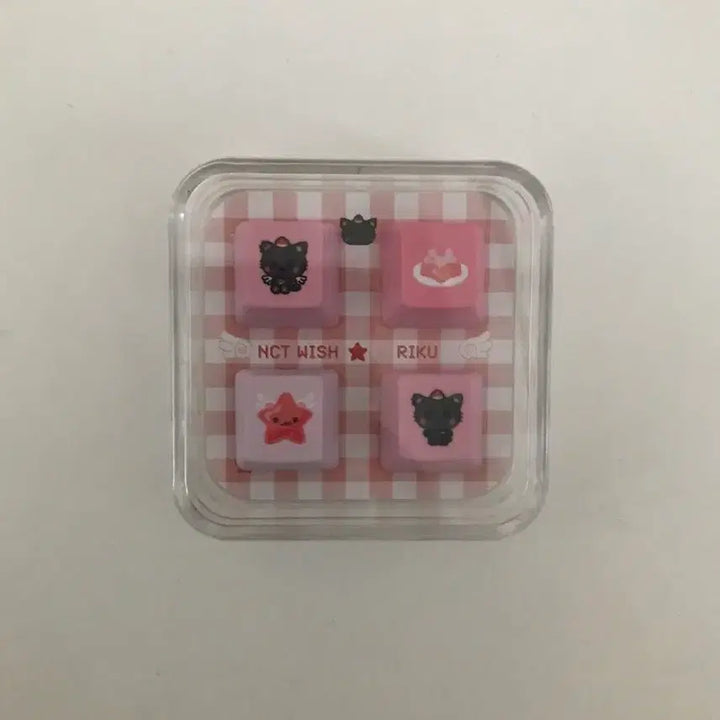 [BUNJANG] NCT WISH Riku Kurai Keycap Keyring (Unsealed) / nct wish 리쿠 쿠리 키캡 단순개봉 위시돌 키캡키링 로그인