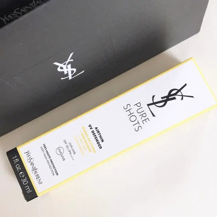 [BUNJANG] Yves Saint Laurent Pure Shots Air-Thin UV Defender SPF 50+ PA++++ Sunscreen 30ml / 입생로랑 퓨어샷 에어씬 UV 디펜더 30ml 선크림 썬크림