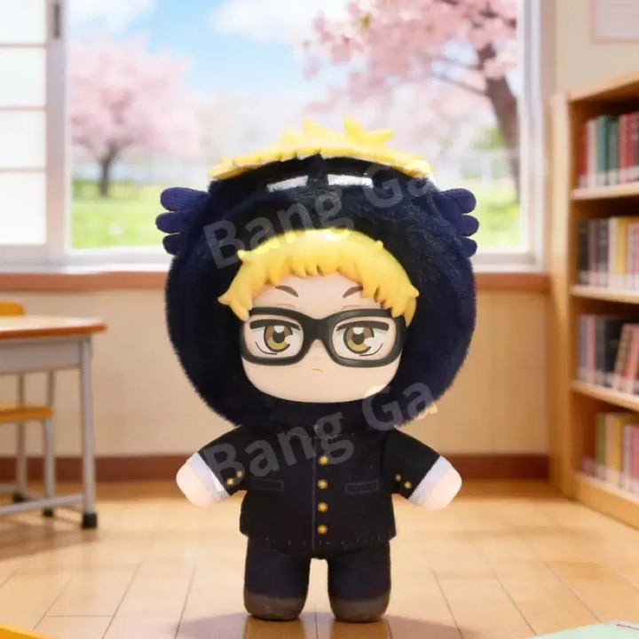 [BUNJANG] Haikyuu!! EAKI Plush Doll - Tsukishima Kei &amp; Kageyama Tobio / 하이큐 EAKI 봉제인형 츠키시마 케이 카게야마 토비오 하부부 큐부부