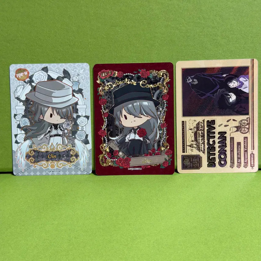 [BUNJANG] Detective Conan Chinese Edition Trading Cards - Official Shin 3 Types / 명탐정 코난 중국판 트레이딩 카드 중판 공식 진 3종