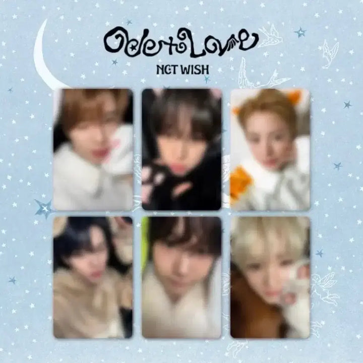 [BUNJANG] NCT WISH Music Wave Animal Pajamas Photocard / 엔시티위시 뮤직웨이브 동물잠옷 포카