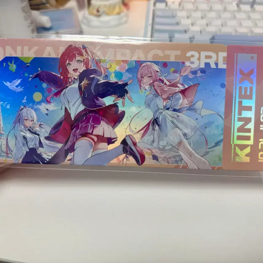 [BUNJANG] Honkai Impact 3rd Official KINTEX 2024 Ticket Card / 붕괴3rd 포카 티켓 카드 공식 킨텍스 2024 1장