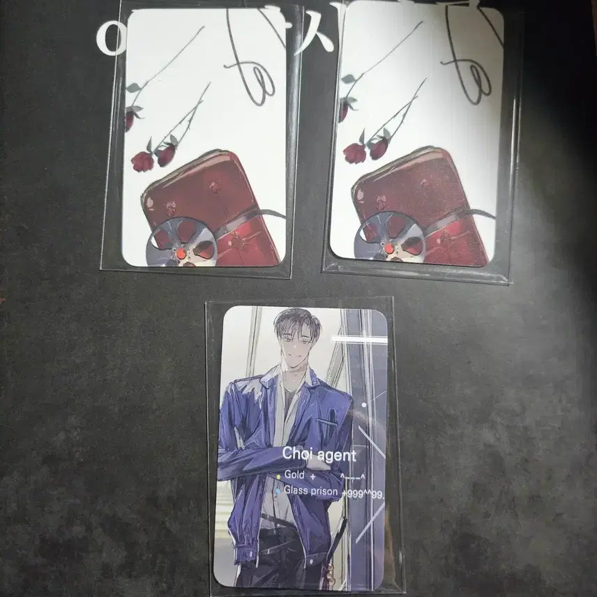 [BUNJANG] The Ghost Tale At Work Jo Mul Reong Photocard Set (Choi Yo Won J3, Kim Sol Um Brown) / 괴담출근 조물렁님 포카 3장 세트 최요원 j3 김솔음 브라운