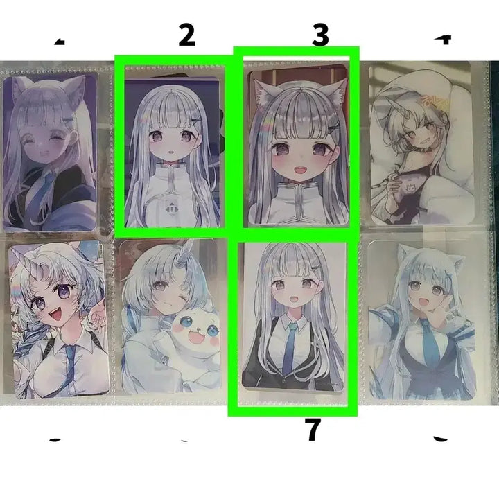 [BUNJANG] Stellive Official Photocard AR Limited (Yuni, Tabi, Rize, Hina) / 유니, 타비, 히나, 리제 공식 포토카드 AR 한정 스텔라이브