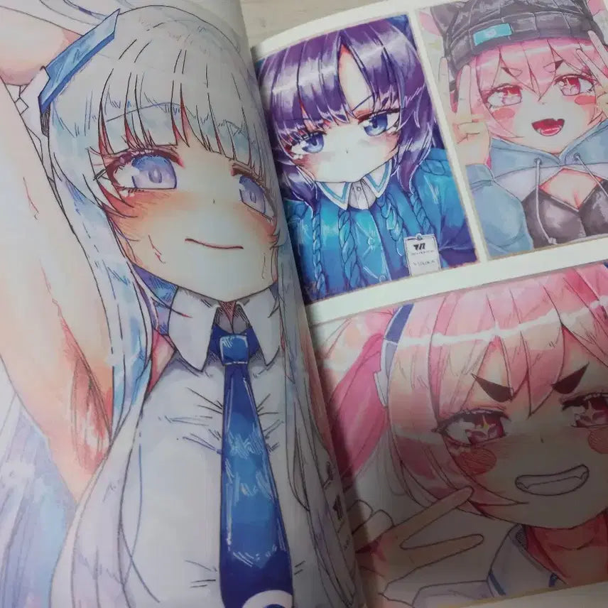 [BUNJANG] Blue Archive Illustration Book / 블루 아카이브 색지 일러스트북