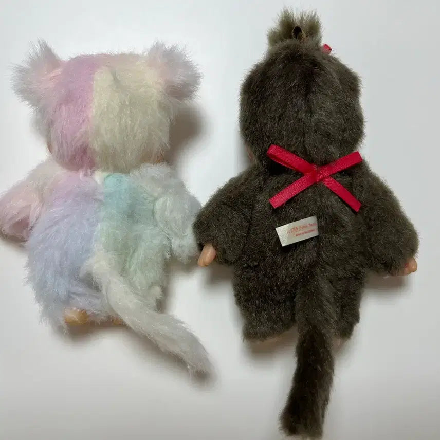 [BUNJANG] Monchhichi Mini Keyring Bundle Set (2 Types) / 미사용) 몬치치 미니 키링 홍콩 타이다이