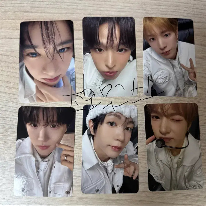 [BUNJANG] NCT WISH Makestar POB Set / 현물)엔시티위시 위시 메이크스타 4/6 미공포 세트