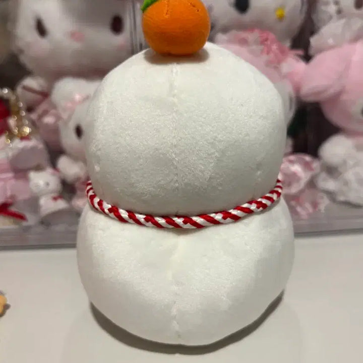 [BUNJANG] Monchhichi Snowman Rice Cake Doll / 몬치치 떡케이크 눈사람 정품