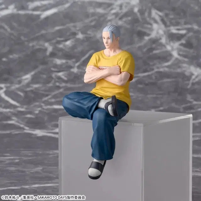 [BUNJANG] Sega Sakamoto Days Chokonose Figure Sakamoto Taro Shinji Ver. (Sealed) / 미개봉 세가 사카모토데이즈 쵸코노세 피규어 사카모토 타로 진심 Ver.