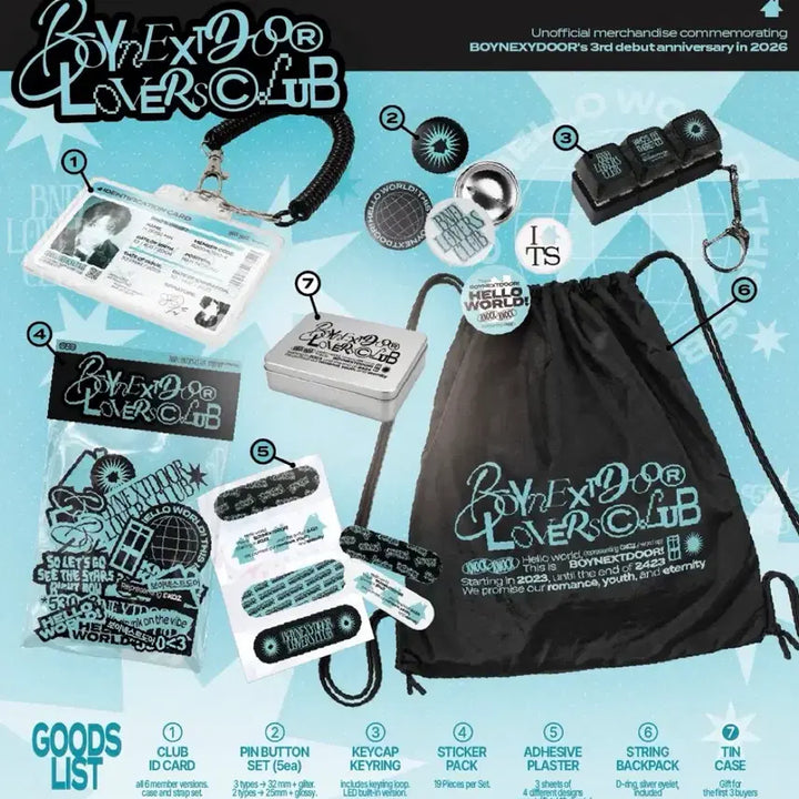 [BUNJANG] BOYNEXTDOOR 3rd Anniversary BND Lovers Club Goods / 구함) 보이넥스트도어 보넥도 3주년 BND Lovers Club 굿즈