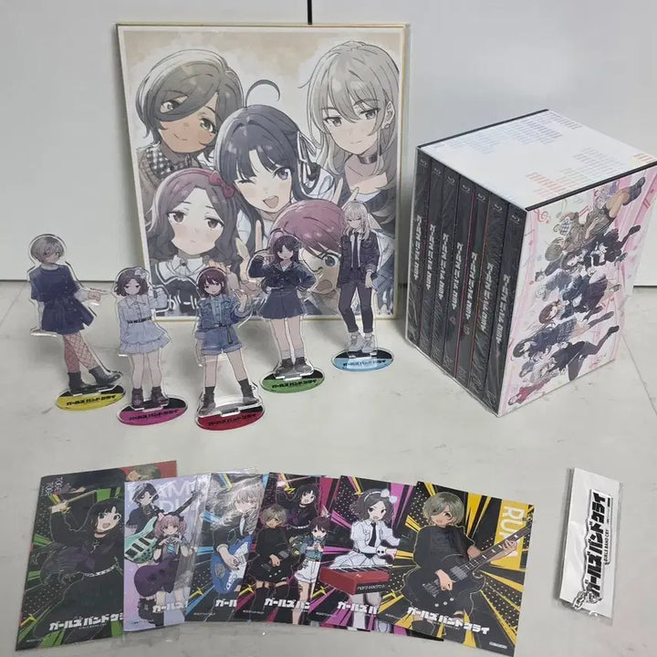 [BUNJANG] Bocchi the Rock! Blu-ray Complete Set Bonus Acrylic Stand &amp; Shikishi / 걸즈 밴드 크라이 블루레이 세트 전권구입특전 아크릴스탠드,색지 포함