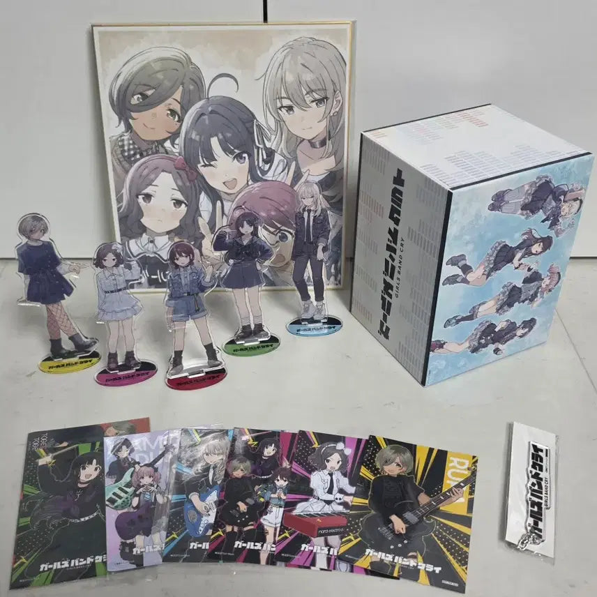 [BUNJANG] Bocchi the Rock! Blu-ray Complete Set Bonus Acrylic Stand &amp; Shikishi / 걸즈 밴드 크라이 블루레이 세트 전권구입특전 아크릴스탠드,색지 포함