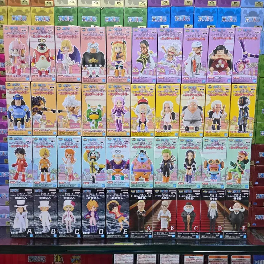[BUNJANG] One Piece World Collectable Figure Egghead Arc Full Set (40 Figures) / [월콜 WCF] 원피스 월콜 에그 헤드편 풀셋트 판매