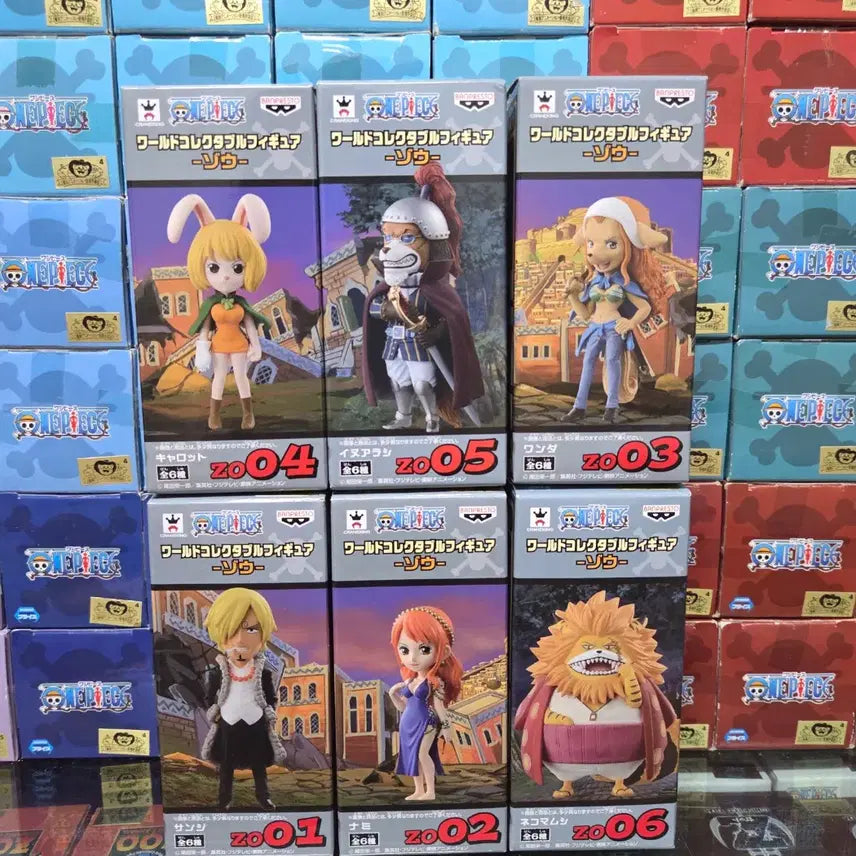 [BUNJANG] One Piece World Collectable Figure Zou Arc Set / [월콜 WCF] 원피스 월콜 조우편 판매