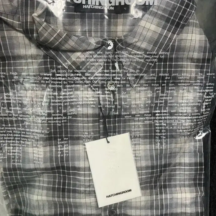 [BUNJANG] Hatching Room Classic Shirt Multi Check Grey / 해칭룸 클래식 셔츠 멀티 체크 그레이