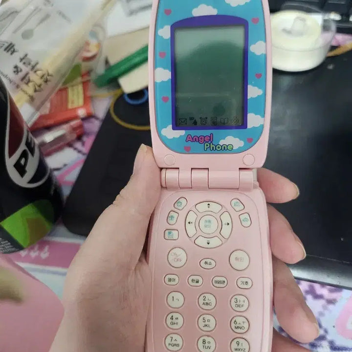 [BUNJANG] Vintage Angel Phone Toy Folder Phone Mock-up Feature Phone / 고전완구 엔젤폰 엔젤이폰 폴더폰목업폰 피쳐폰
