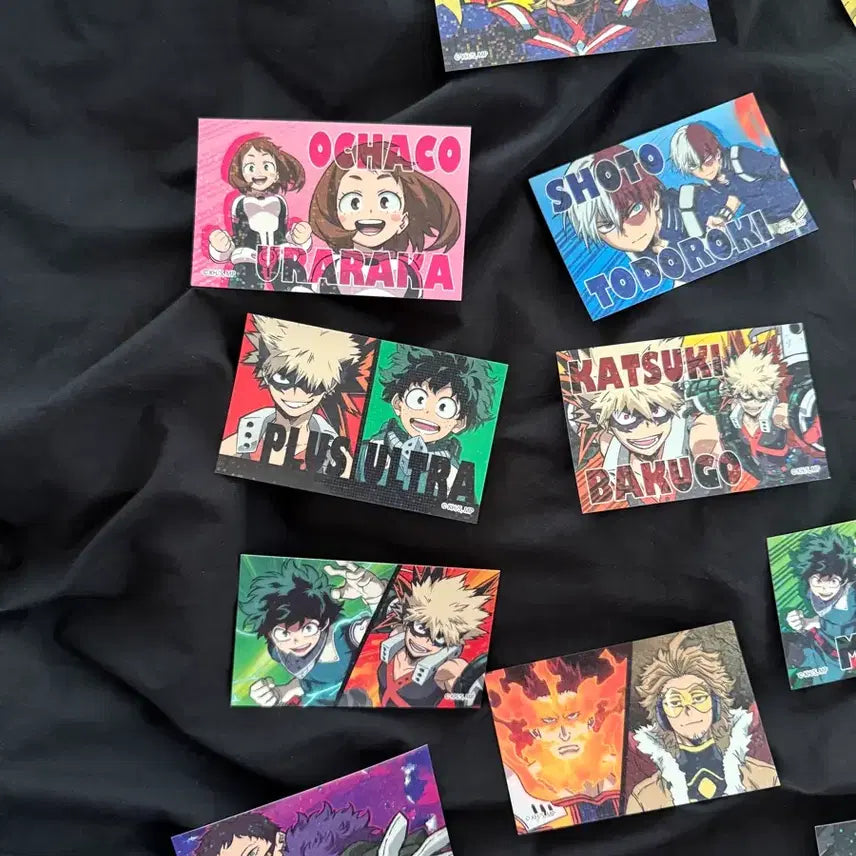 [BUNJANG] My Hero Academia Wafer Card &amp; Snap My Card Bundle Set / 나의 히어로 아카데미아 웨하스 카드 + 스냅마이드 반택포 일괄