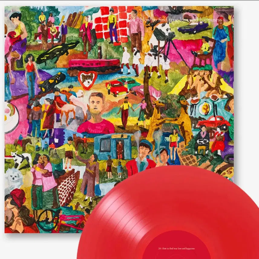 [BUNJANG] Hyukoh 24 Transparent Red Color LP Album (Sealed) / 미개봉) 혁오 LP 투명 레드 컬러 앨범 HYUKOH 24