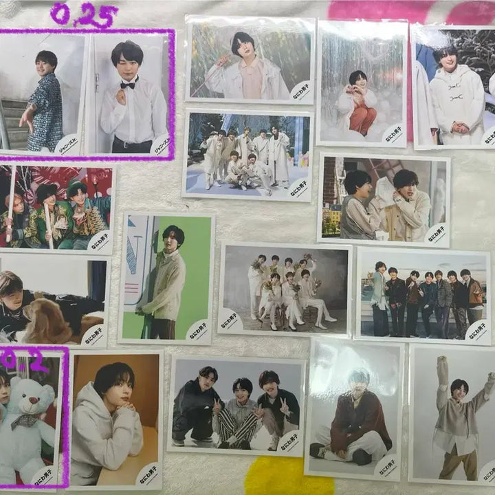 [BUNJANG] Naniwa Danshi Official Photos Bundle Set (Ohnishi Ryusei, Michieda Shunsuke, Group Focus) / 나니와단시 샵사 양도 (오오니시 류세이, 미치에다 슌스케,단체 위주)