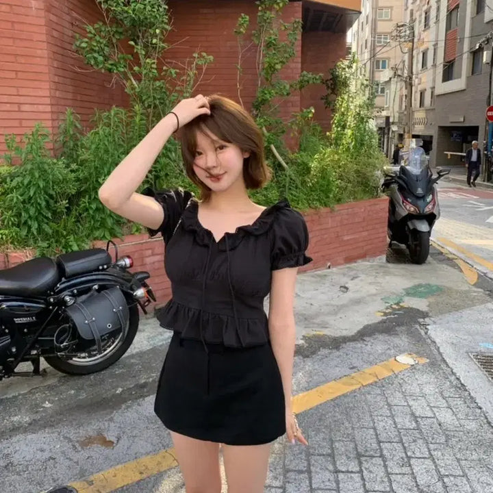 [BUNJANG] Sover Socie Robie Blouse / 소버샵 로지블라우스