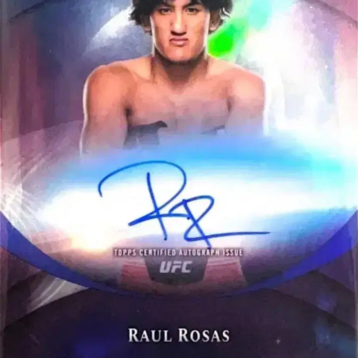 [BUNJANG] Raul Rosas Jr. Autographed UFC Topps Sports Card / UFC 라울 로사스 치위위 싸인 스포츠카드