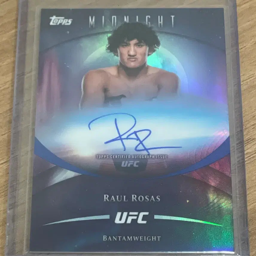[BUNJANG] Raul Rosas Jr. Autographed UFC Topps Sports Card / UFC 라울 로사스 치위위 싸인 스포츠카드